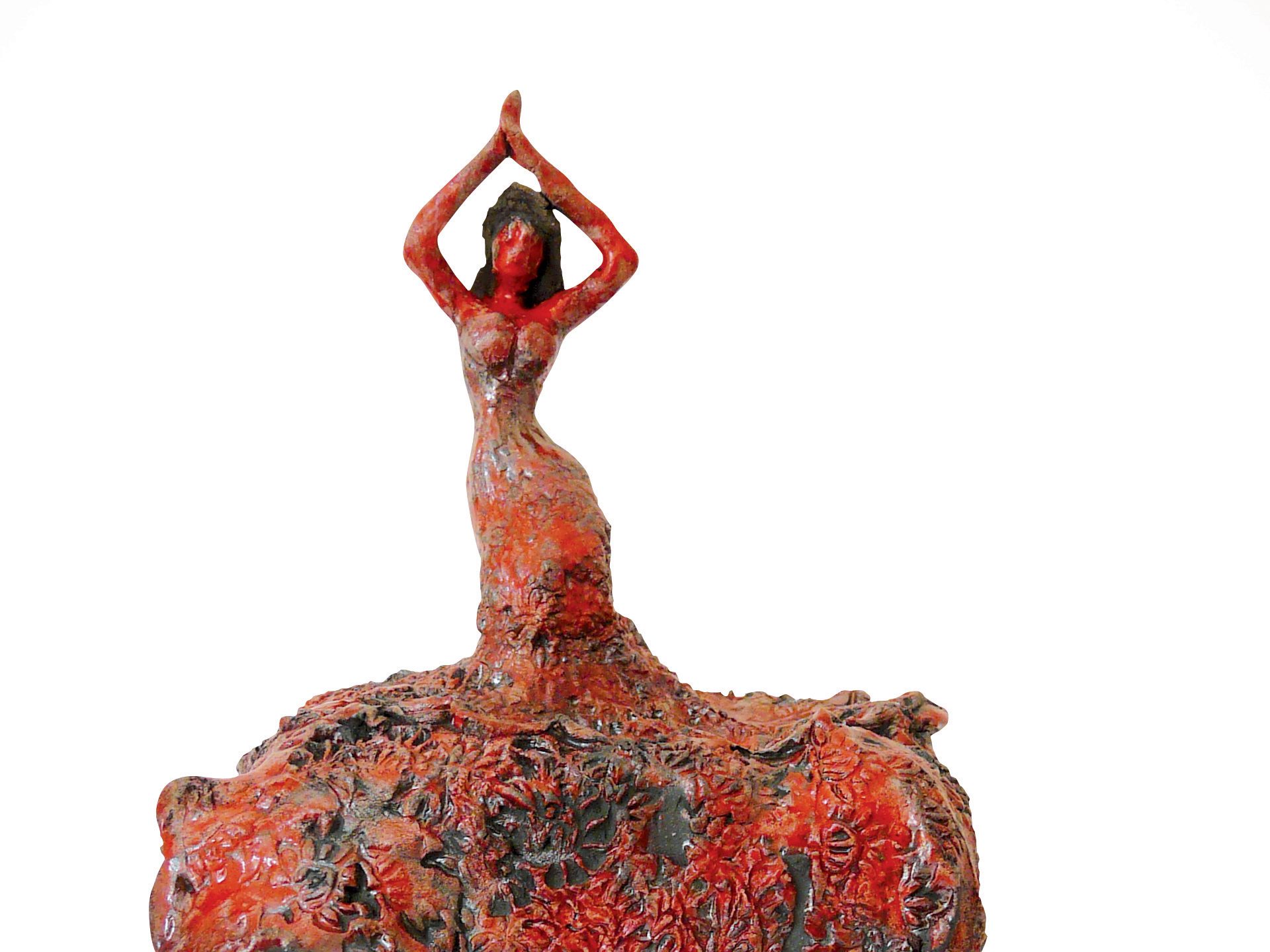 Vamos a bailar - Grès - Raku - Sculptures céramique de Florence Lemiegre