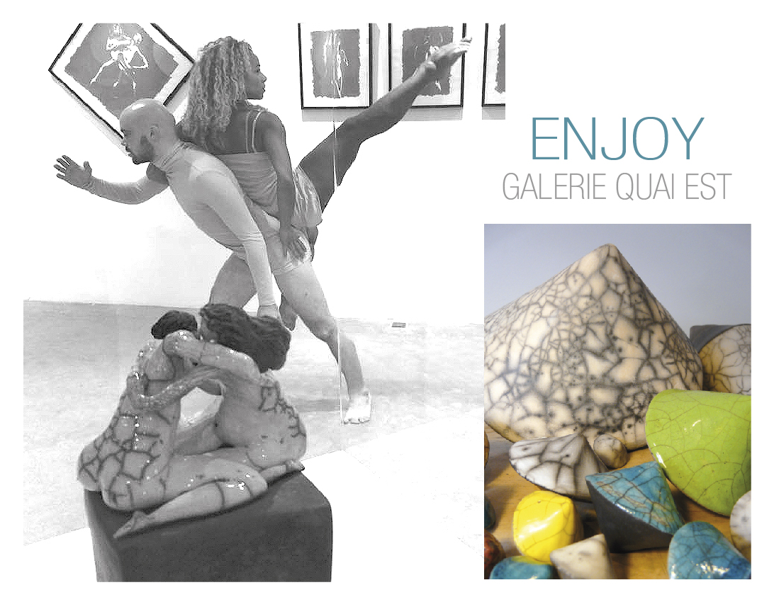 Enjoy - Galerie Quai Est - Sculptures Céramique de Florence Lemiegre