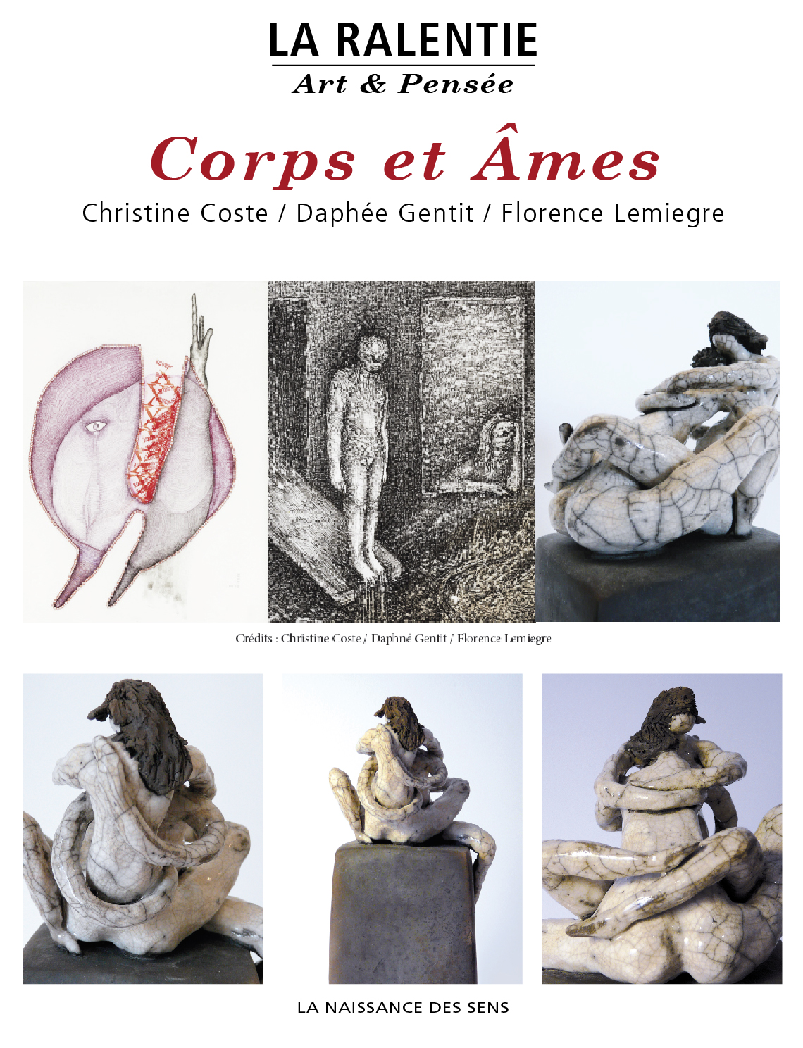 "Corps et âmes" - Galerie La Ralentie - Paris - Prix du Public - Sculptures Céramique de Florence Lemiegre