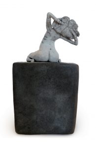 Tono, l’éveil - Grès - Raku - Sculptures céramique de Florence Lemiegre