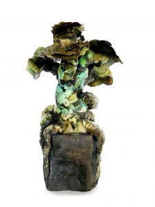 Le T’écoute jamais quand je te parle - Grès - Raku - - Sculptures céramique de Florence Lemiegre