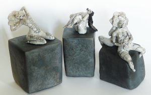 Les Pavés - Les personnages - Sculptures céramique de Florence Lemiegre