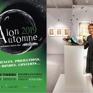 Salon d'Automne de Paris 2019 - Champs-Élysées - Paris - Sculptures céramique de Florence Lemiegre