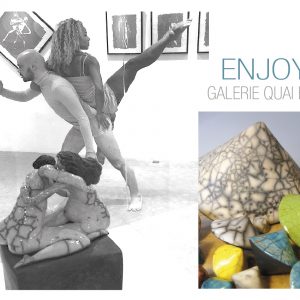 Enjoy - Galerie Quai Est - Sculptures Céramique de Florence Lemiegre