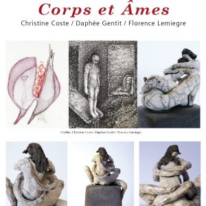"Corps et âmes" - Galerie La Ralentie - Paris - Prix du Public - Sculptures Céramique de Florence Lemiegre