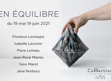 COLLECTION GALLERY - "EN ÉQUILIBRE" EXHIBITION - ceramic sculptures - Works by Florence Lemiegre - Ceramic sculptor - 6 rue de Picardie - Paris 3rd