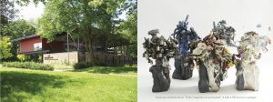 LE MUSÉE DE LA BRIQUETERIE-SAINT BRIEUC-EXPOSITION VÉGÉTAL DU 5 FÉVRIER AU 15 MAI 2022-ESSENCES D'ARBRES DE LA FORÊT IMAGINAIRE ET ENCHANTÉE-FLORENCE LEMIEGRE-SCULPTRICE CÉRAMISTE