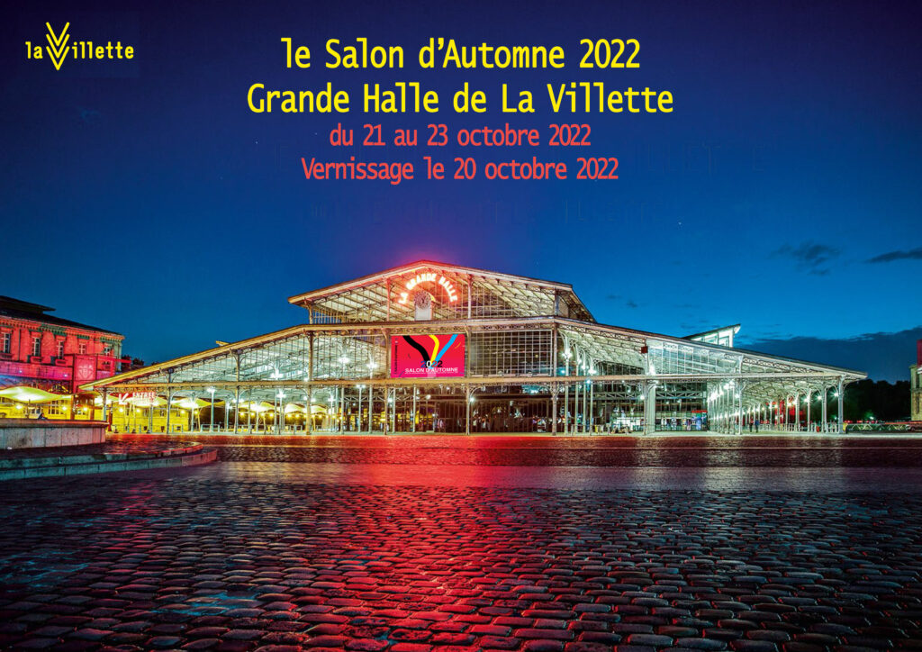 La Villette – Cité de la Musique - Grande halle de la Villette - Photo @Philippe LEVY. La Villette - Salon d'Automne de Paris 2022 - Florence Lemiegre sculptrice céramiste #LAVILLETTE