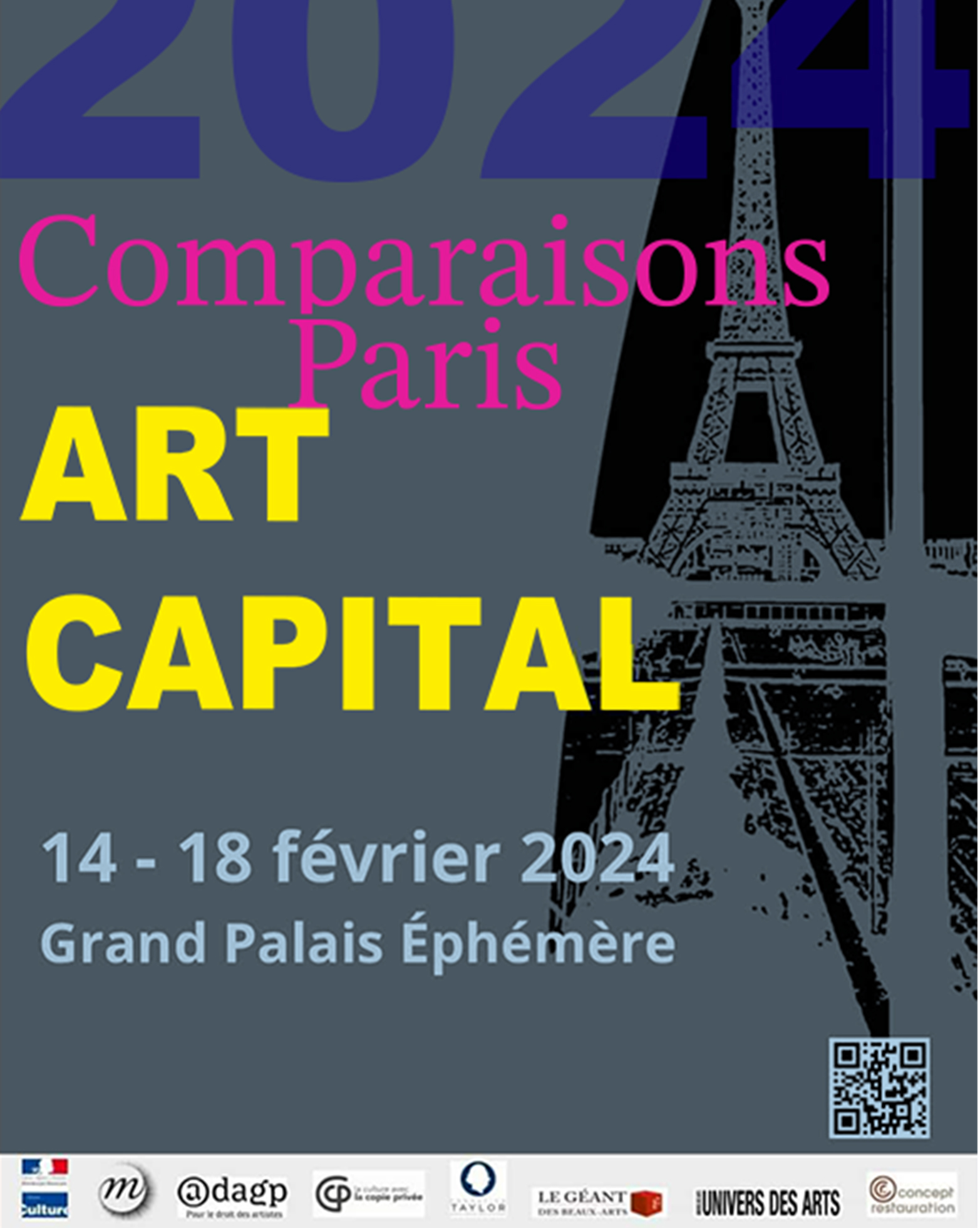 Salon comparaisons 2024 - Salon historique – Art actuel – Association d’artistes – ART CAPITAL - ART CAPITAL 2024 – Grand Palais Éphémère – Champs de mars – Paris – Histoire de l’art – Sculptures plurielles – Florence Lemiegre sculptrice céramiste – Noli me tangere Pistils big mama deep Blues