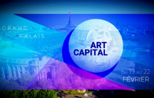 Affiche Art Capital 2025, Nef du Grand Palais, Paris 8, Art Capiatl 2025, salon Comparaisons 2025, Arts contemporains, Florence Lemiegre Sculptrice céramiste, Salons historiques de Paris, la plus grande verrière d'Europe, Florence Lemiegre, artiste sculptrice céramiste au Grand Palais de Paris, Art Capital 2025