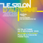 Affiche du Salon d'Automne de Paris 2025, 122 ème édition, Florence Lemiegre, Place de la Concorde, Paris 8, Année de la mer, unoc 2025