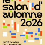 Affiche du salon d'automne de Paris 2026, Place de la Concorde, Paris 8e, Florence Lemiegre participation à la 123e édition du Salon d'Automne de Paris, Salon historique, « La Noli me Tangere Pistils Corocora », présentation au salon d'Automne de Paris, Pièce unique, Céramique contemporaine de Florence Lemiegre, biodiversité, fragilité des fonds marin, fertilité, sculpture en mouvement, oscillation, vibration, respiration, langue océane, la sculpture prend vie, souffle du vent, léger, des profondeurs des mers, mélodie silencieuse, coraux, organique, protection des océans, artiste engagée pour la sauvegarde des Mers, l’artiste sculptrice et céramiste Florence Lemiegre
